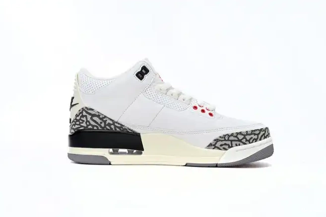 Rep TBK DN3707-100 Reimagined Cement White Jordan Retro 3 0623